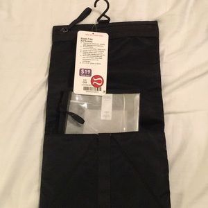 Travel bathroom bag or work out toiletries bag.